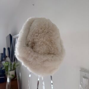 Ivory Alpaca Bucket Hat